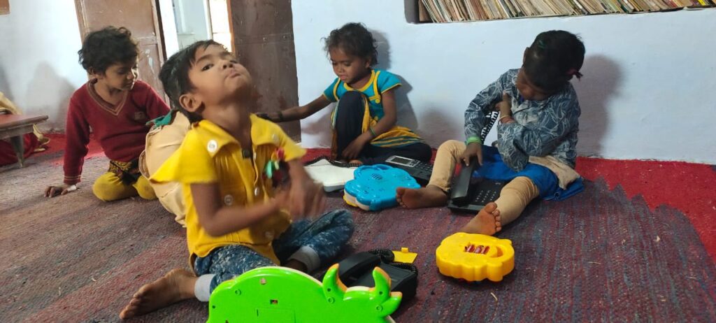 Pre-School for Sahariya Tribal Children in Sankalp Society Mamoni - Sankalp Society Mamoni