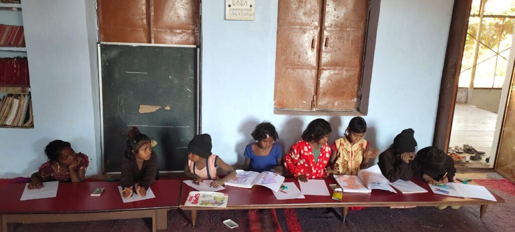 Pre-School for Sahariya Tribal Children in Sankalp Society Mamoni - Sankalp Society Mamoni