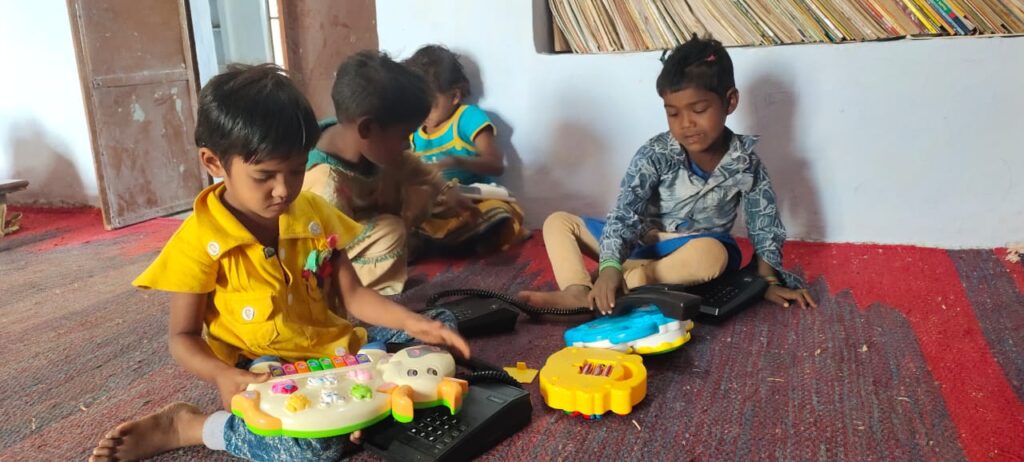 Pre-School for Sahariya Tribal Children in Sankalp Society Mamoni - Sankalp Society Mamoni