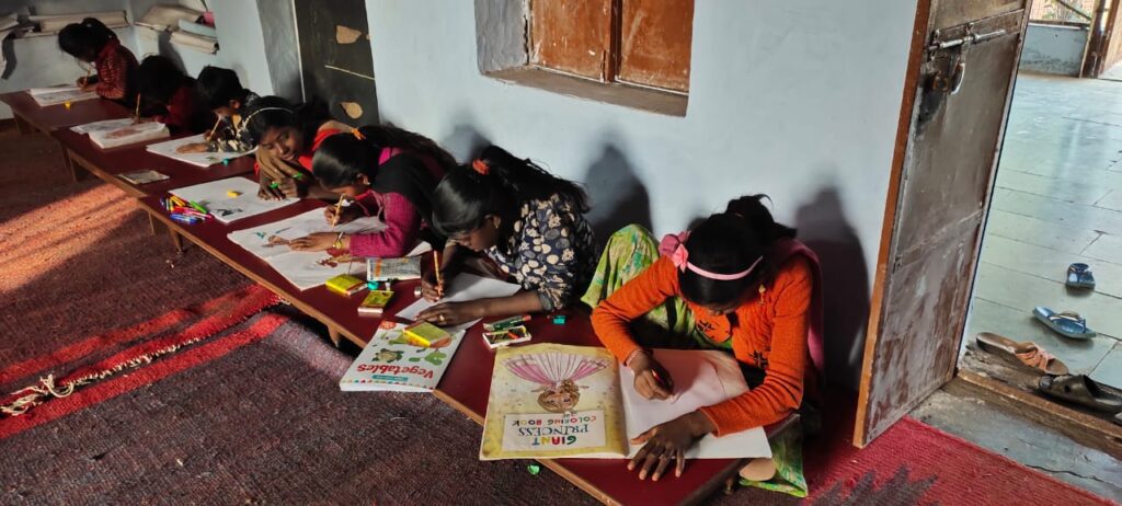 Pre-School for Sahariya Tribal Children in Sankalp Society Mamoni - Sankalp Society Mamoni