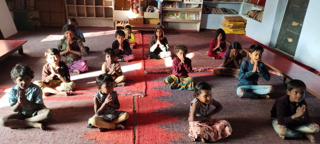 Pre-School for Sahariya Tribal Children in Sankalp Society Mamoni - Sankalp Society Mamoni