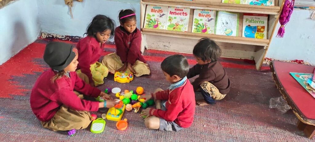 Pre-School for Sahariya Tribal Children in Sankalp Society Mamoni - Sankalp Society Mamoni