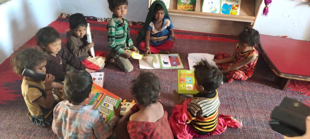 Pre-School for Sahariya Tribal Children in Sankalp Society Mamoni - Sankalp Society Mamoni